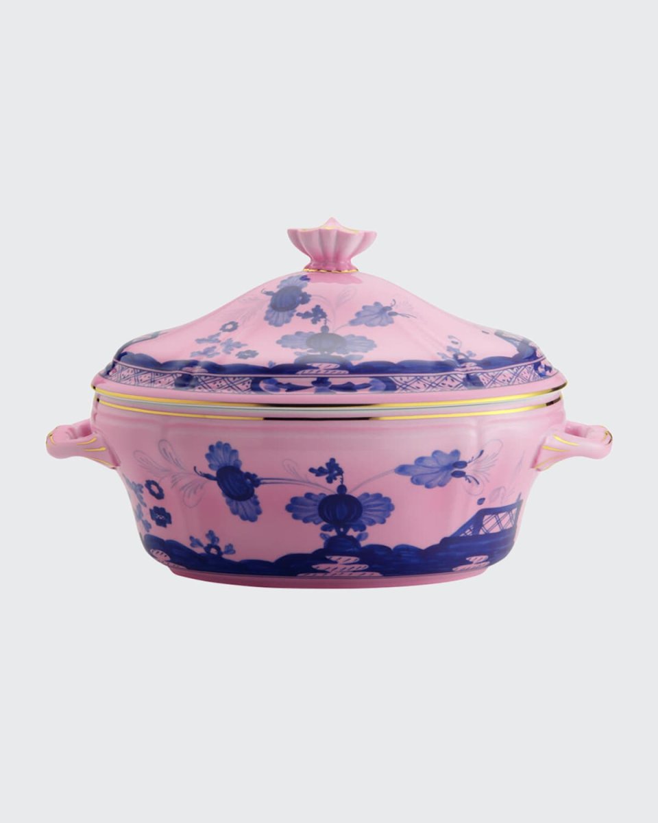Oriente Italiano Oval Tureen With Cover